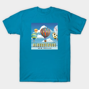 Albuquerque Balloons In The Sky T-Shirt